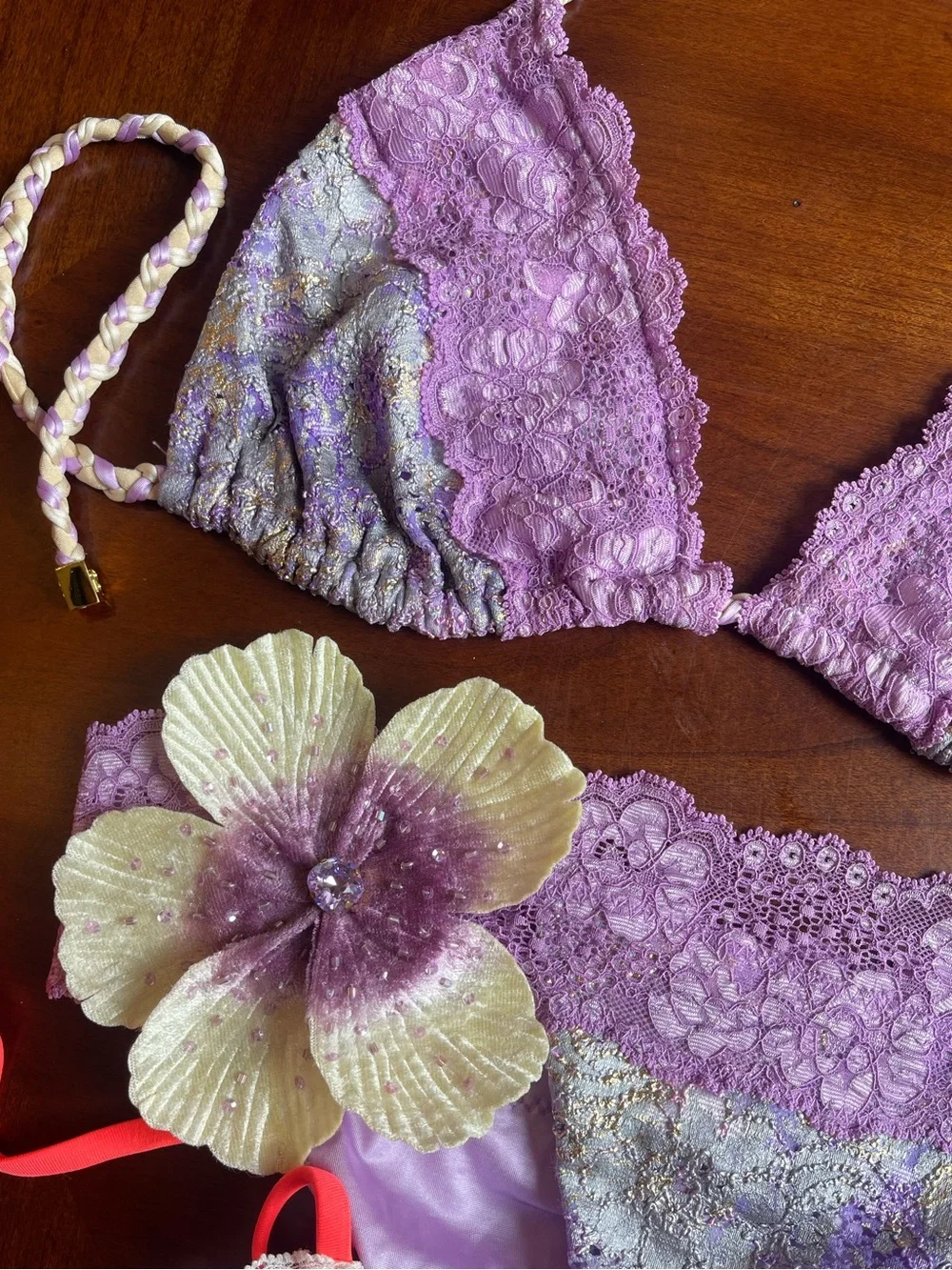 NWT beach bunny coverup size M and matching bikini set size XL - Picture 13 of 16